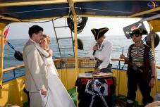 Пиратская свадьба. Тематические свадьбы. Пираты. Выездная регистрация Пираты