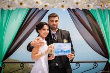 Свадьба на Южном берегу Крыма, Свадьба на Байдарах, Выездная регистрация